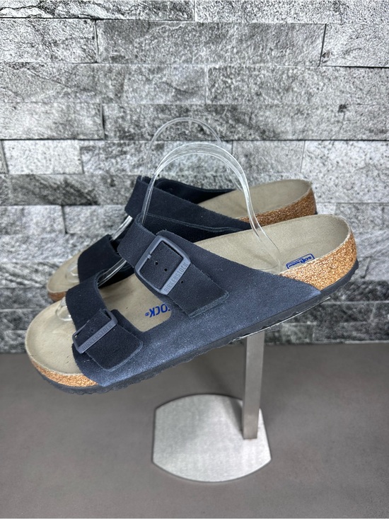 Birkenstock Arizona Midnight Suede Soft-footbed Sandals - M11 -NEW main image 7